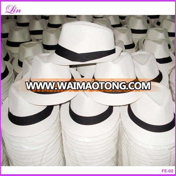 wholesale paper straw fedora hat